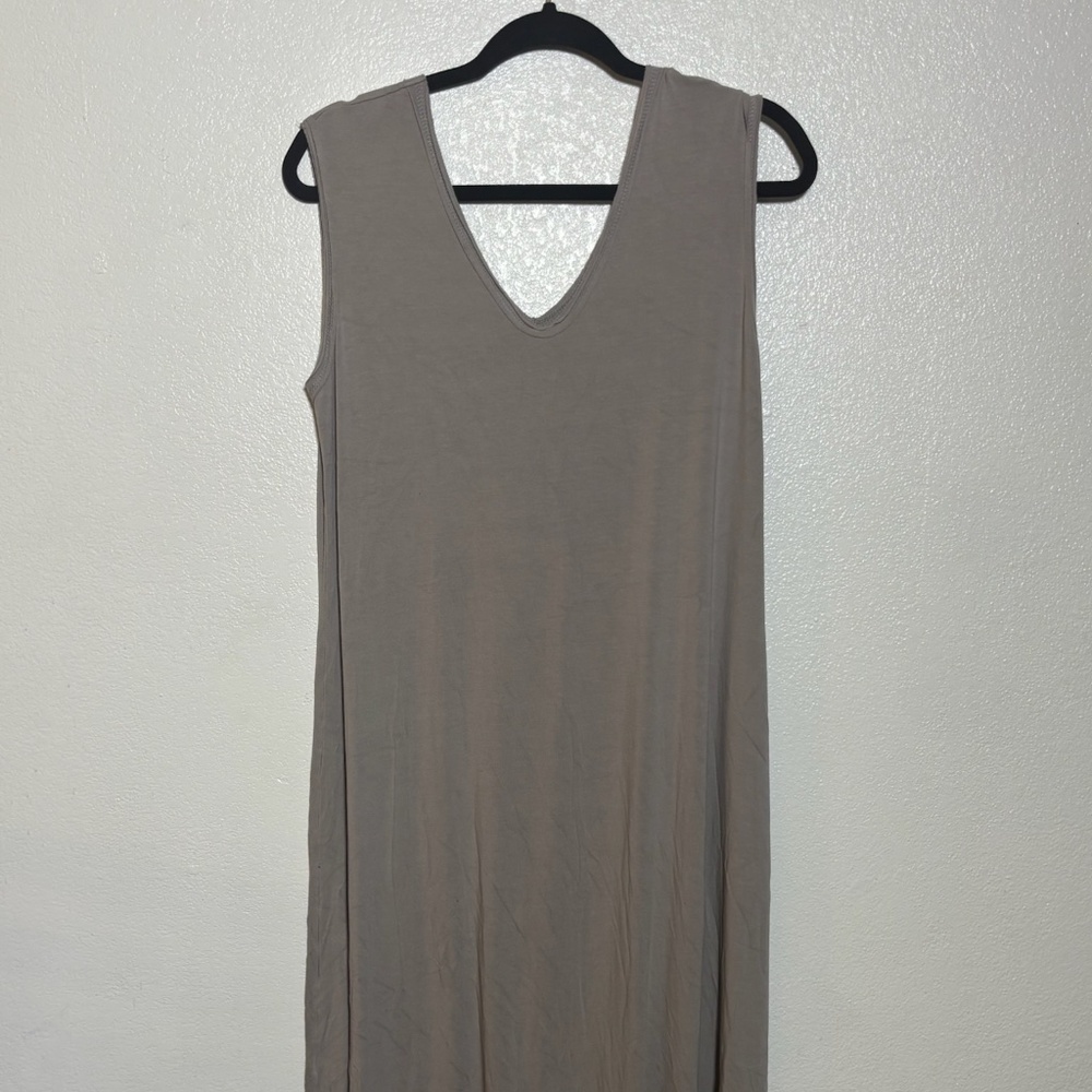 Ruby Jane Sleeveless Maxi Dress Size 3 – Taupe